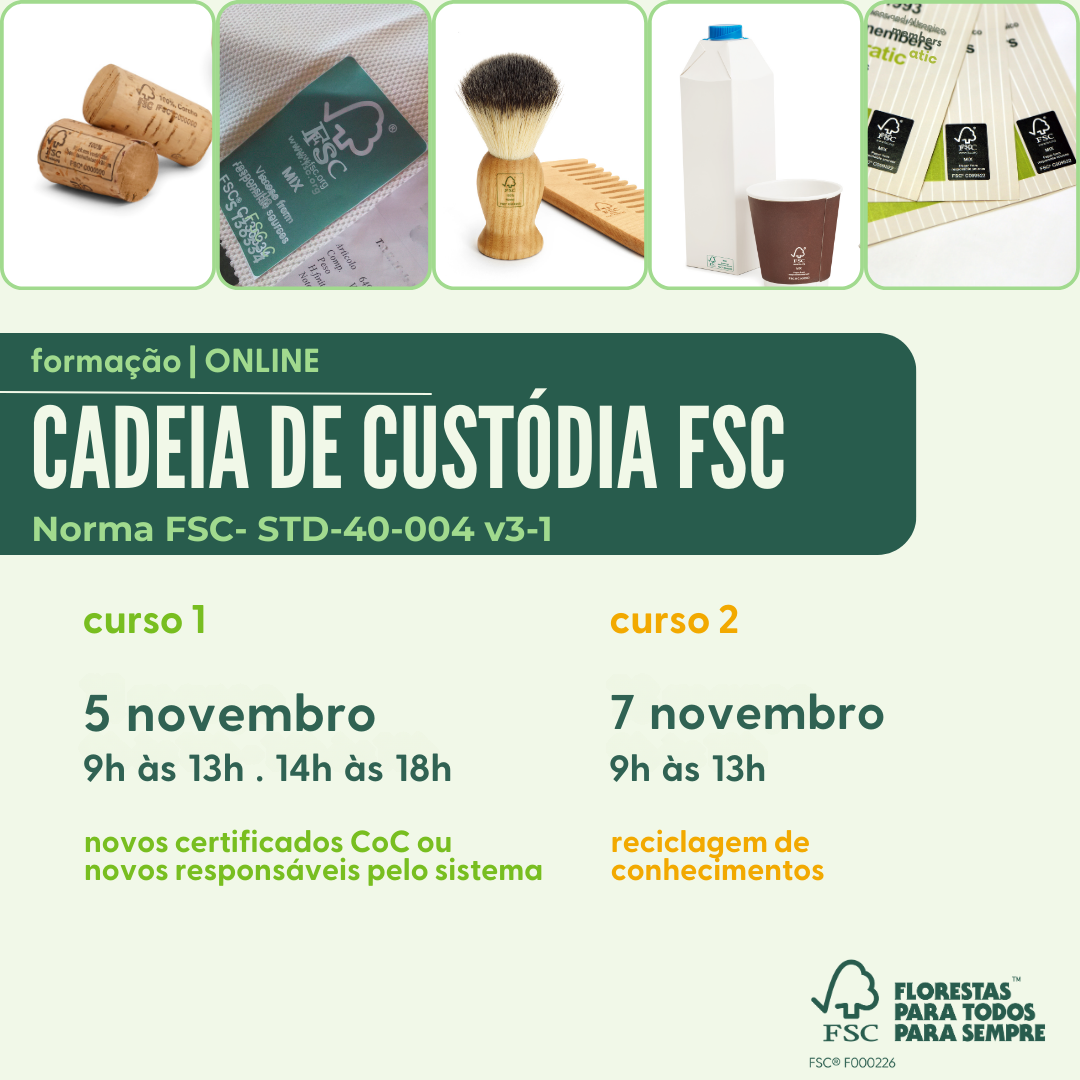 Formação Cadeia de Custódia FSC