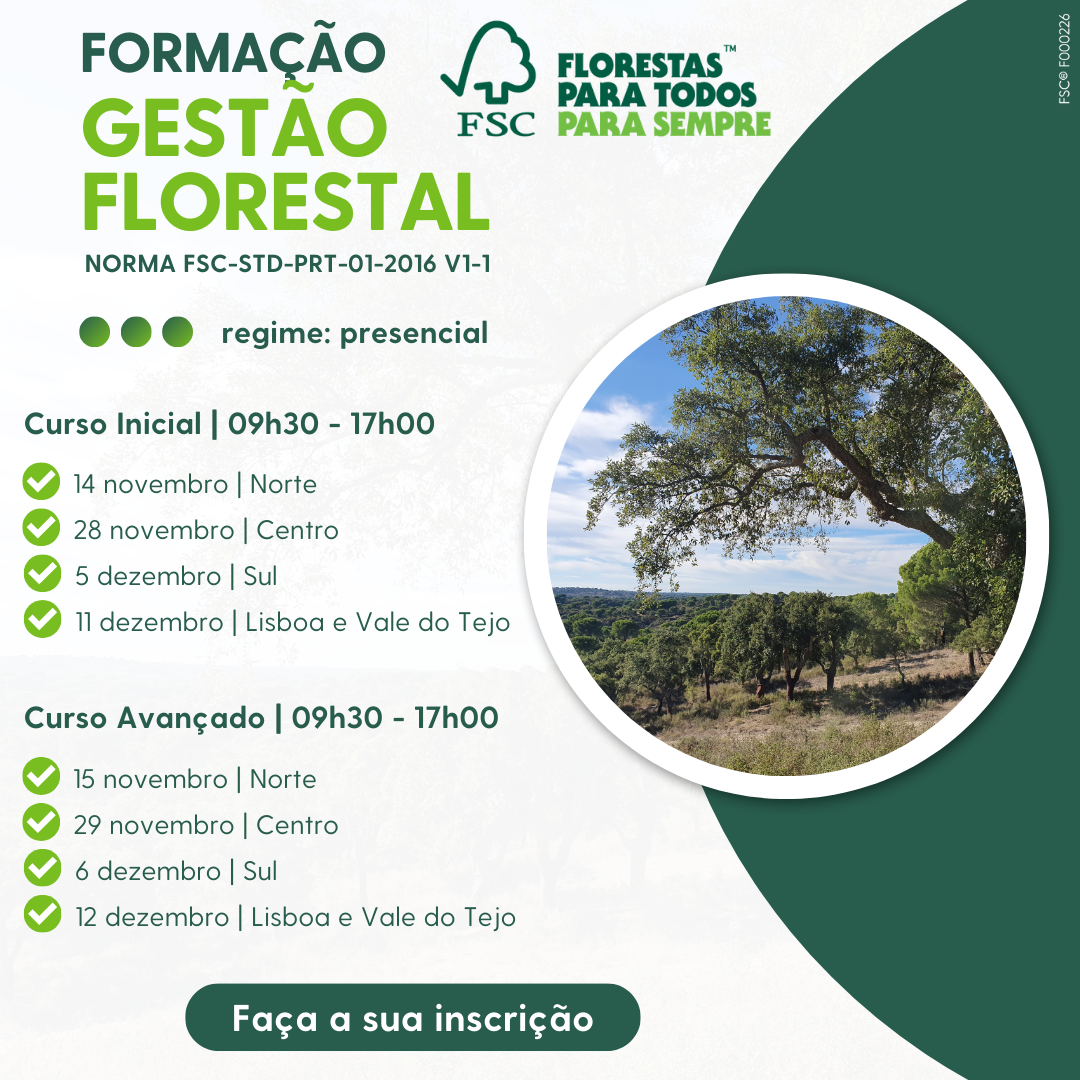 Formação sobre a Norma FSC® de Gestão Florestal