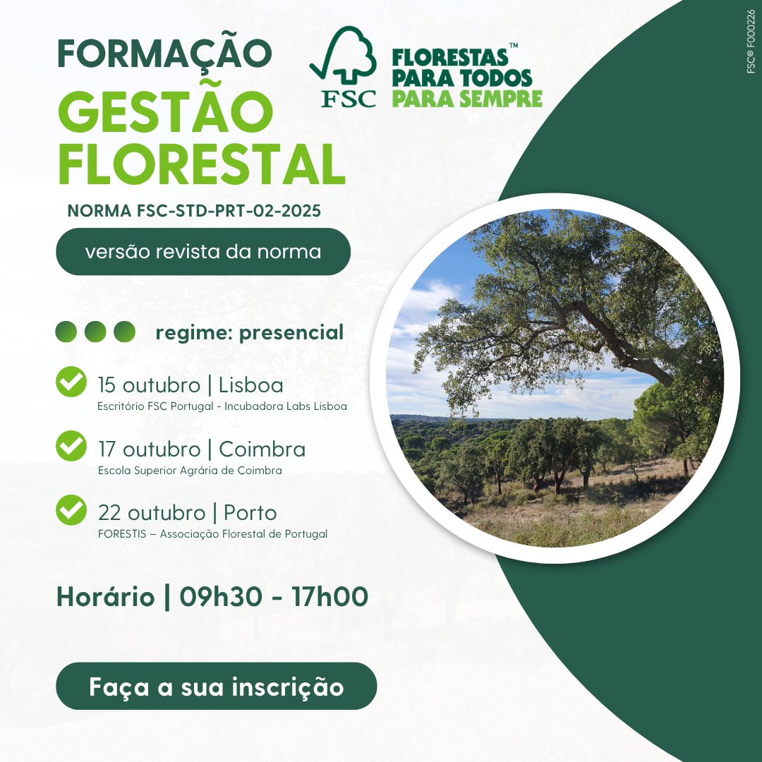 Formação sobre a Norma FSC® de Gestão Florestal