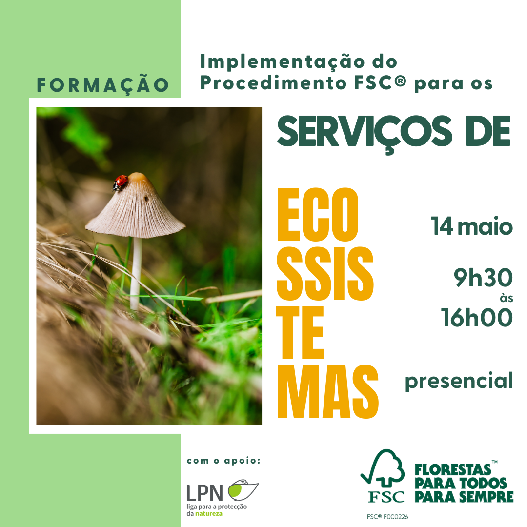 Formação | Implementação do Procedimento FSC para os Serviços de Ecossistemas