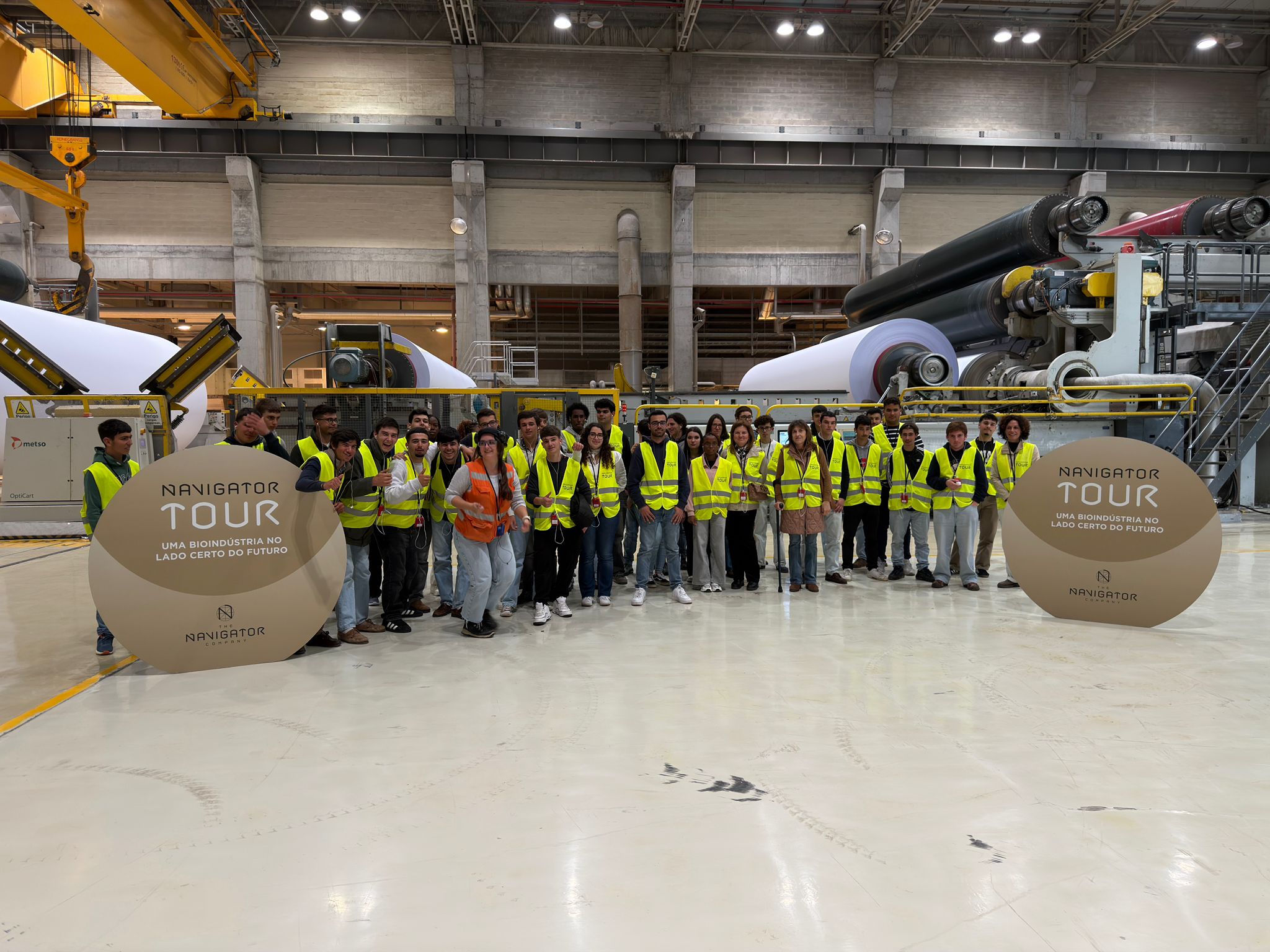 Escola Profissional Agrícola conhece a indústria e viveiros da Navigator