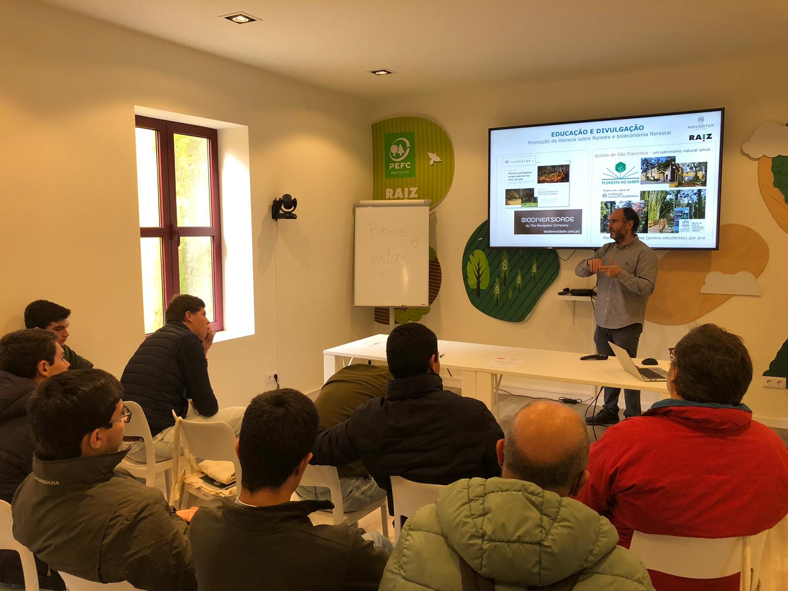 Escola Profissional de Desenvolvimento Rural de Abrantes no RAIZ